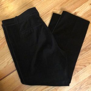 Gorgeous black velvet dress pants!